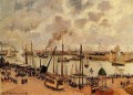 el puerto de le havre 1903 Camille Pissarro